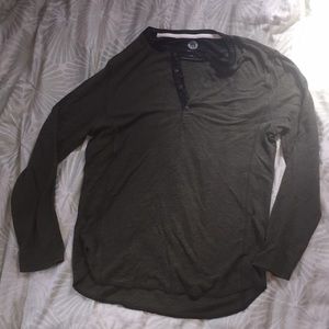 Men’s Express 3/4 sleeve Henley